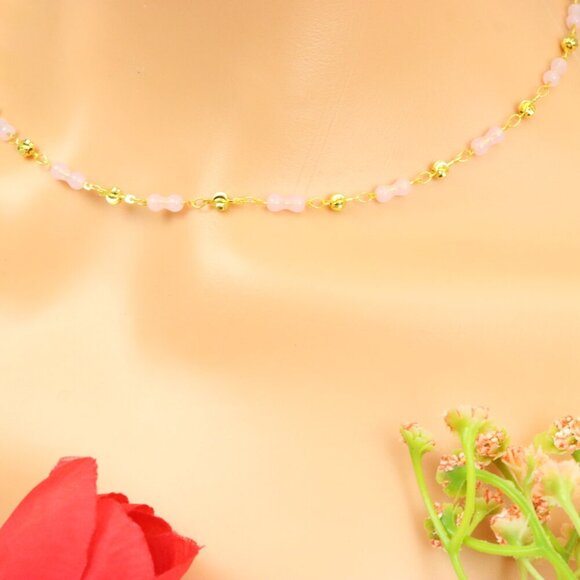 "Minimalist Necklace – Timeless, Elegant Jewelry for Her, MAR091138 - Picture 9 of 10